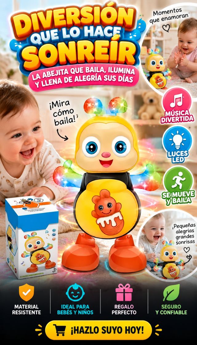 😍 Una pequeña Abejita que convierte cualquier momento en sonrisas