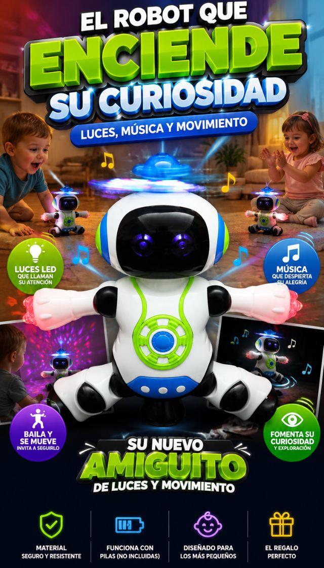 🤖 ¡630° DE MOVIMIENTO QUE CONVIERTEN EL JUEGO EN TODO UN ESPECTÁCULO!